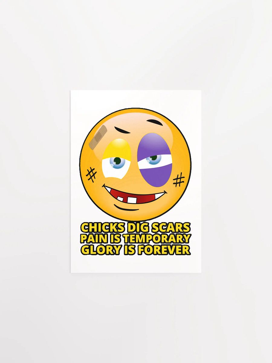 CHICKS DIG SCARS, PAIN IS TEMPORARY, GLORY IS FOREVER product image (4)