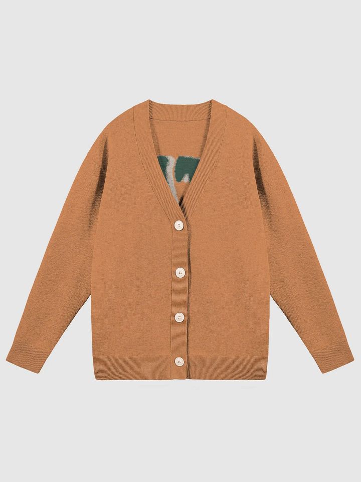 Groovy Jacquard Knit Cardigan product image (9)