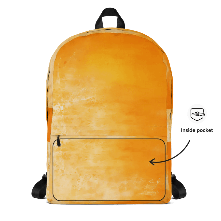 Sunburst Splatter All-Over Backpack product image (10)
