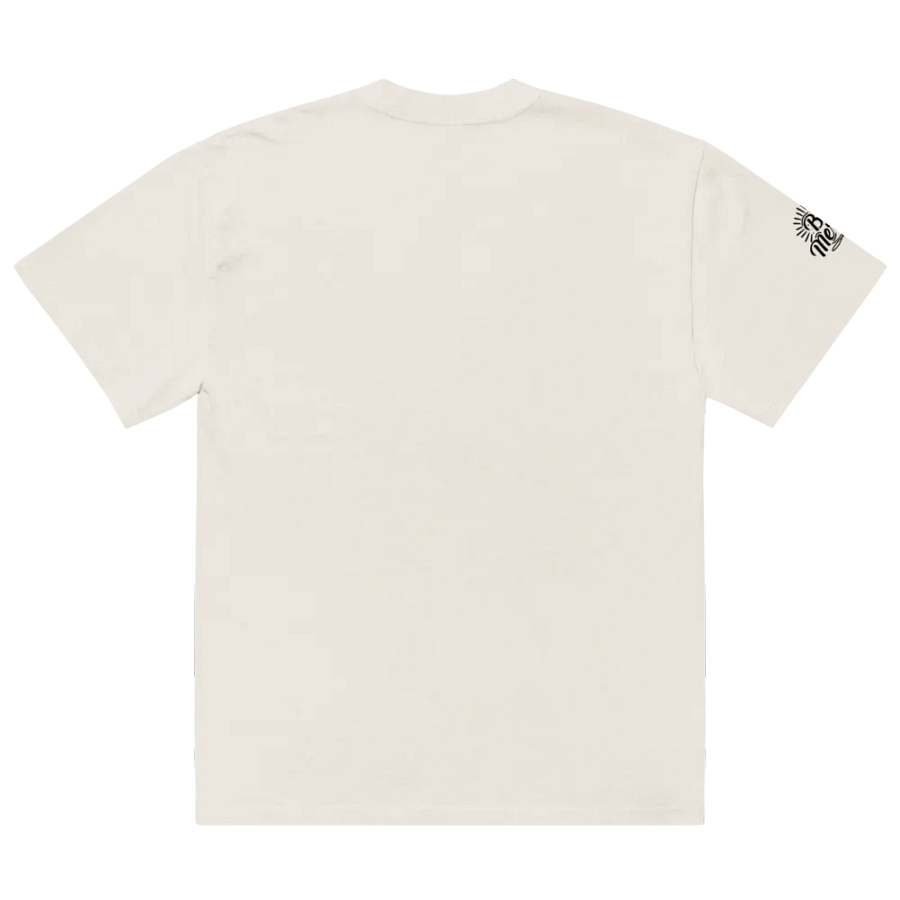 Minimalist Feline Silhouette Oversized Tee product image (15)
