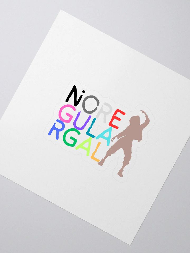 Rainbow GAL, Kiss Cut Stickers product image (2)