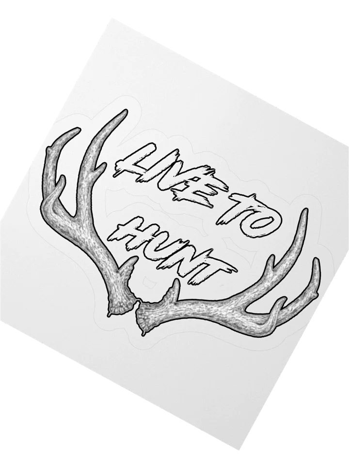 Live To Hunt Sticker product image (5)