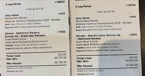 Whose ticket do you like better?

Dylan left
Ray right