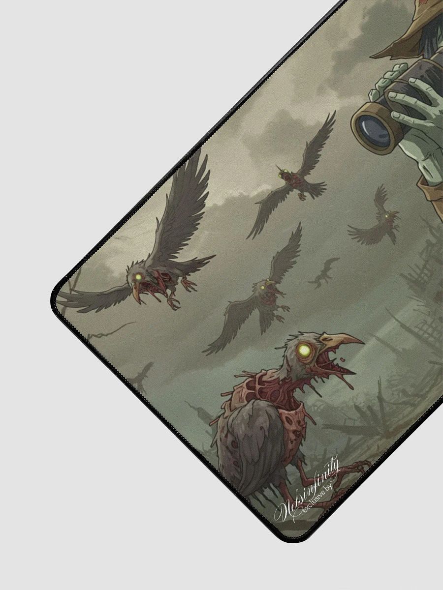 Exclusive Zombie Bird Watching Like A Zombie 04 Desk Mat product image (3)