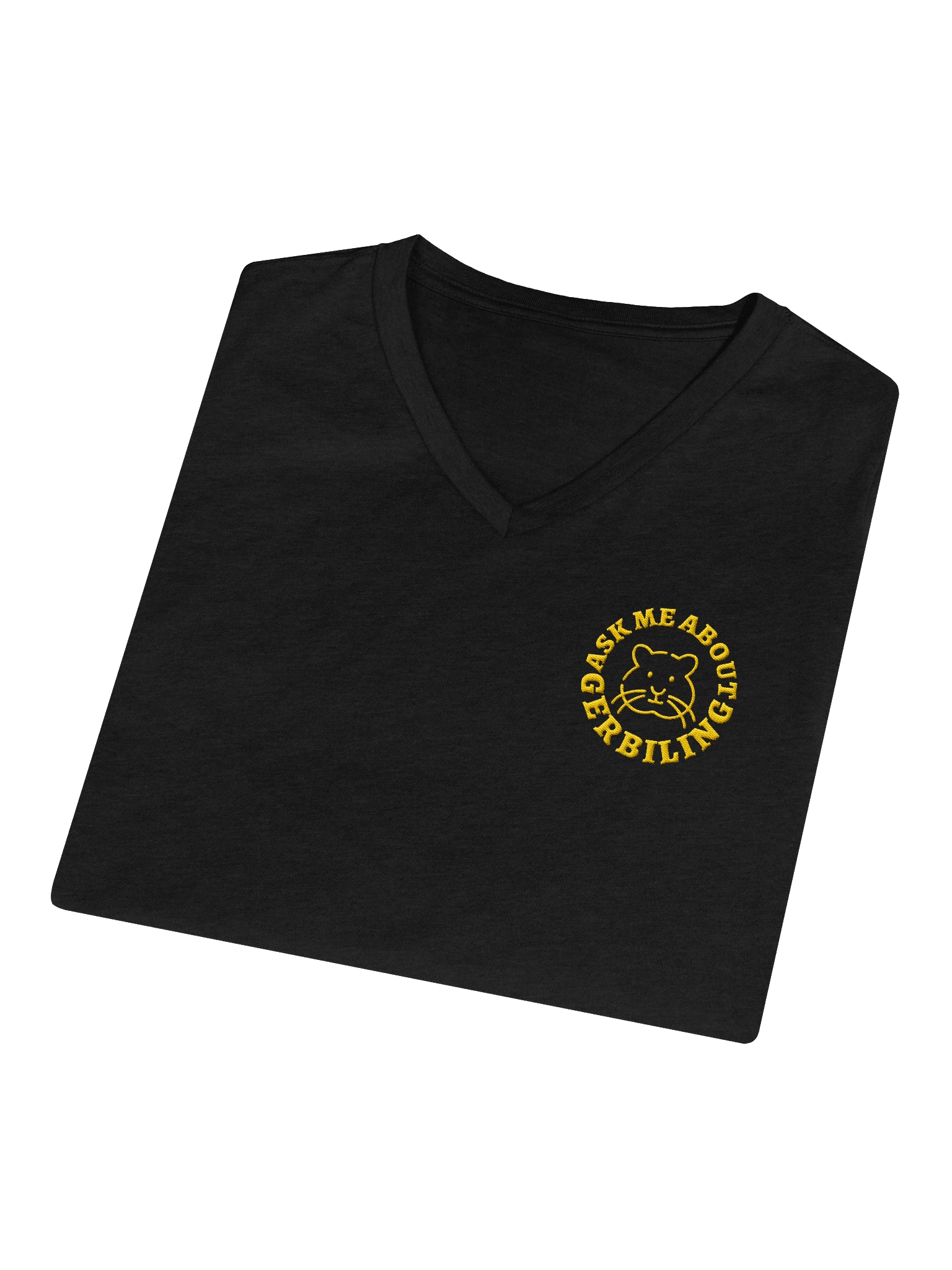 Ask me about Gerbiling T-shirt - V-neck product image (59)