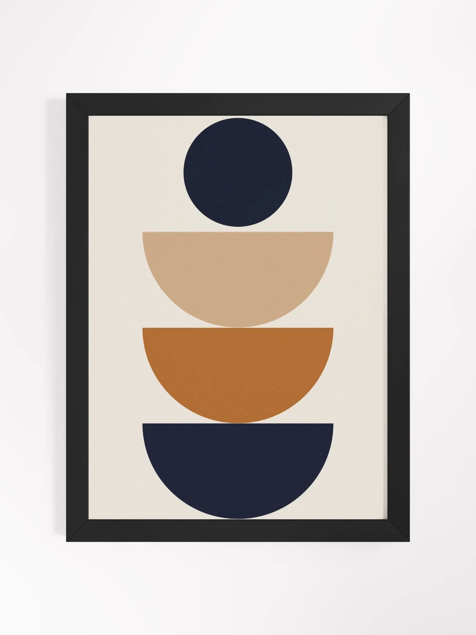 Geometric Harmony Framed Poster product image (2)