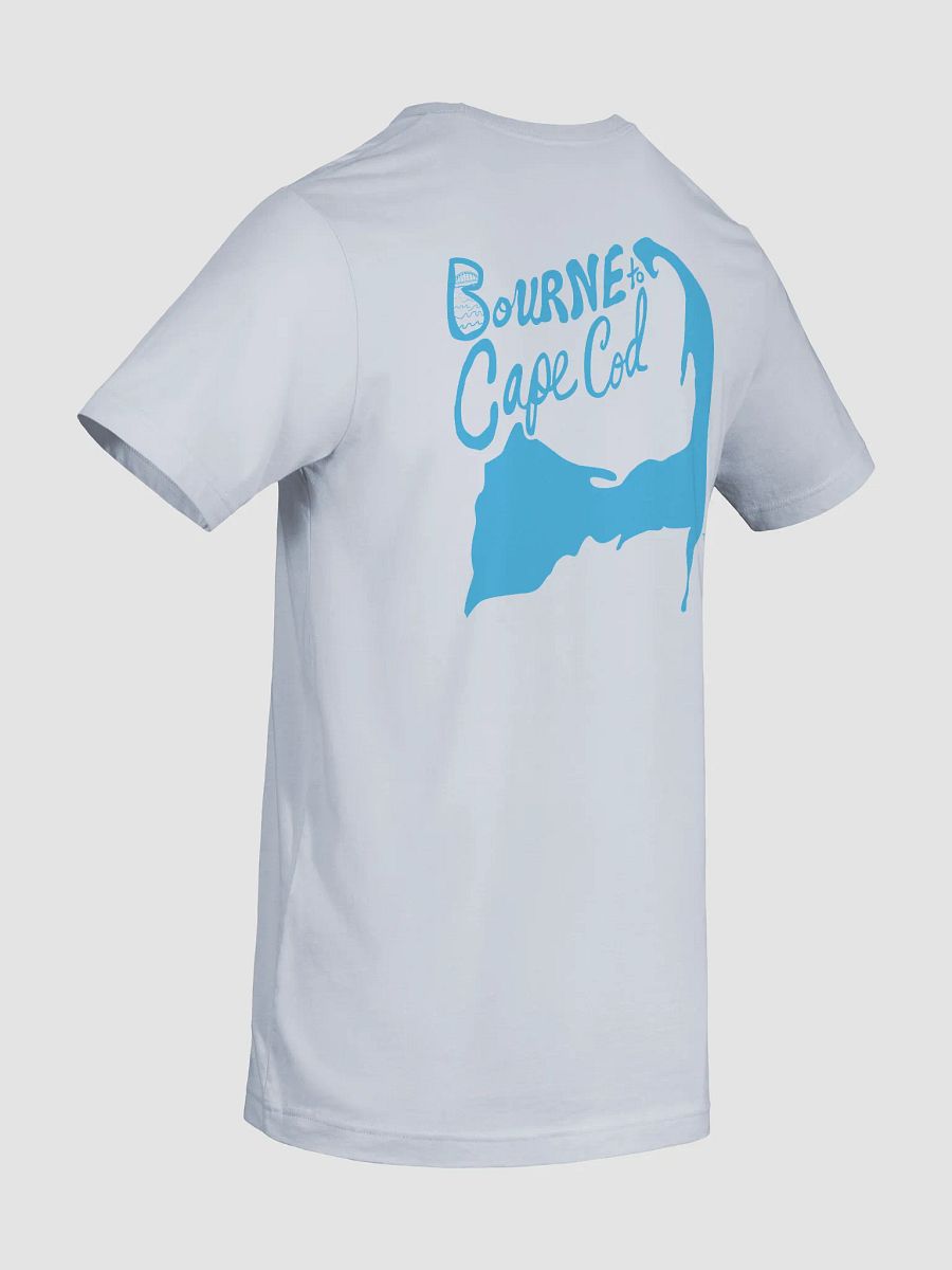 Men's | BOURNE to Cape Cod™ | Supersoft T-Shirt by Bella+Canvas | Deep Sky Blue Logo on Pastel Colors product image (71)