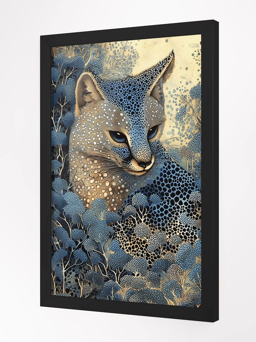 Enigmatic Fox: Fantasy Poster of a Mystical Forest Fox product image (2)