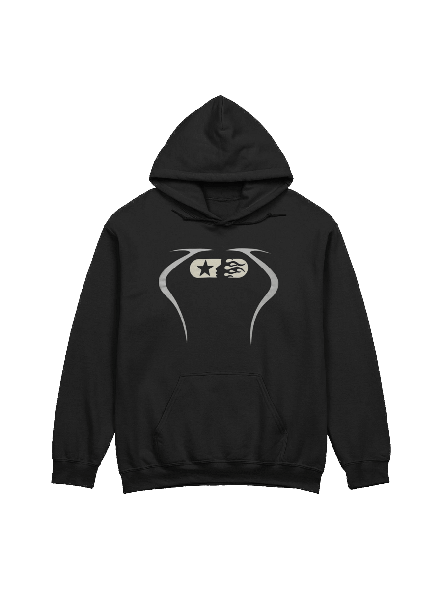 Hellstar Sports Jet Black Hoodie product image (1)