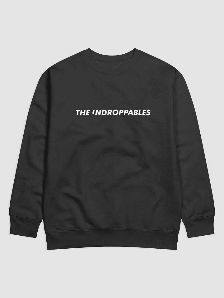 Core Logo Unisex Crewneck Sweater (Black/White) product image (1)