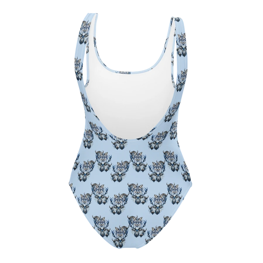 Vixen, Stag, and Bulls In Blue one-piece women's swimsuit product image (13)