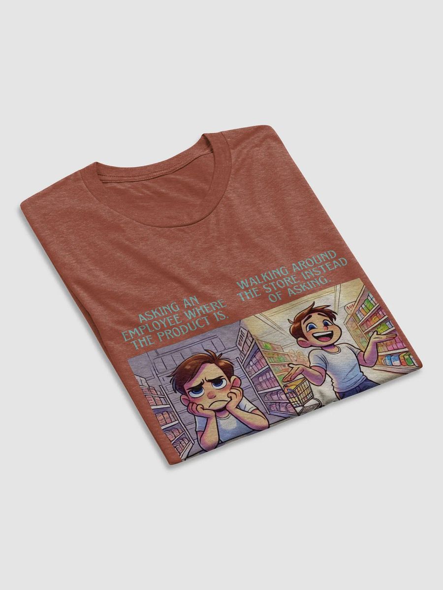 Retail Therapy Comic Print T-Shirt product image (3)