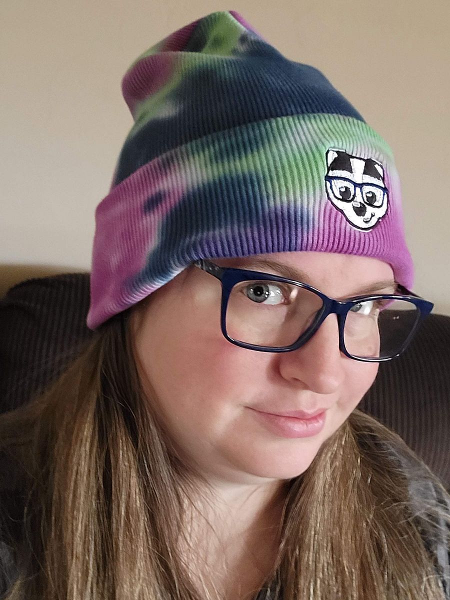 BadgerMakes Tie-Dye Beanie product image (8)