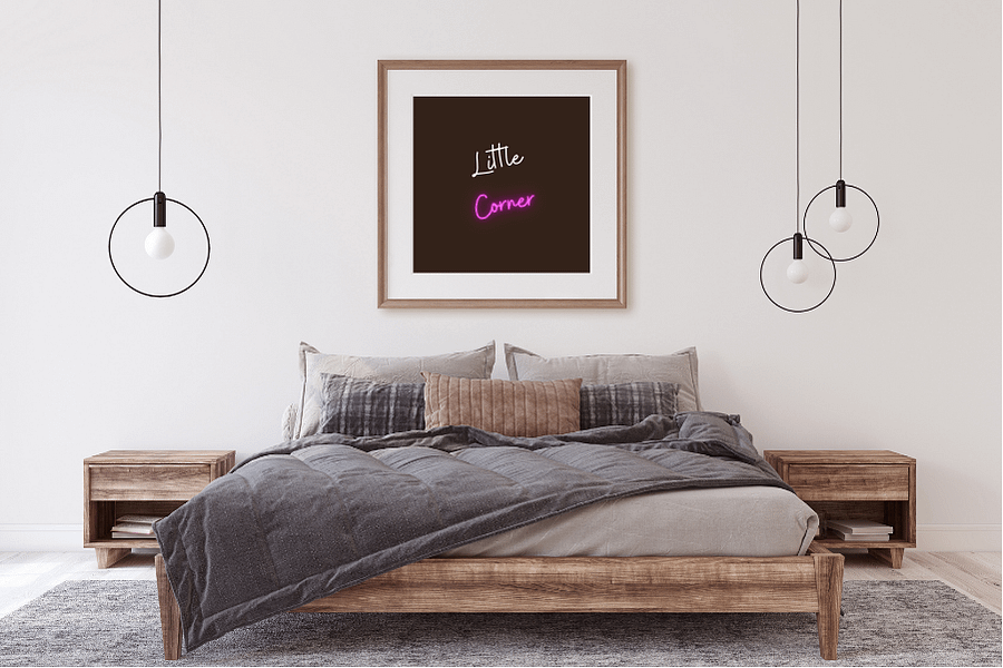 Little Corner Printable Wall Art, Home Office Wall Art, Study Room Wall Decor, Bedroom Wall Decor product image (2)