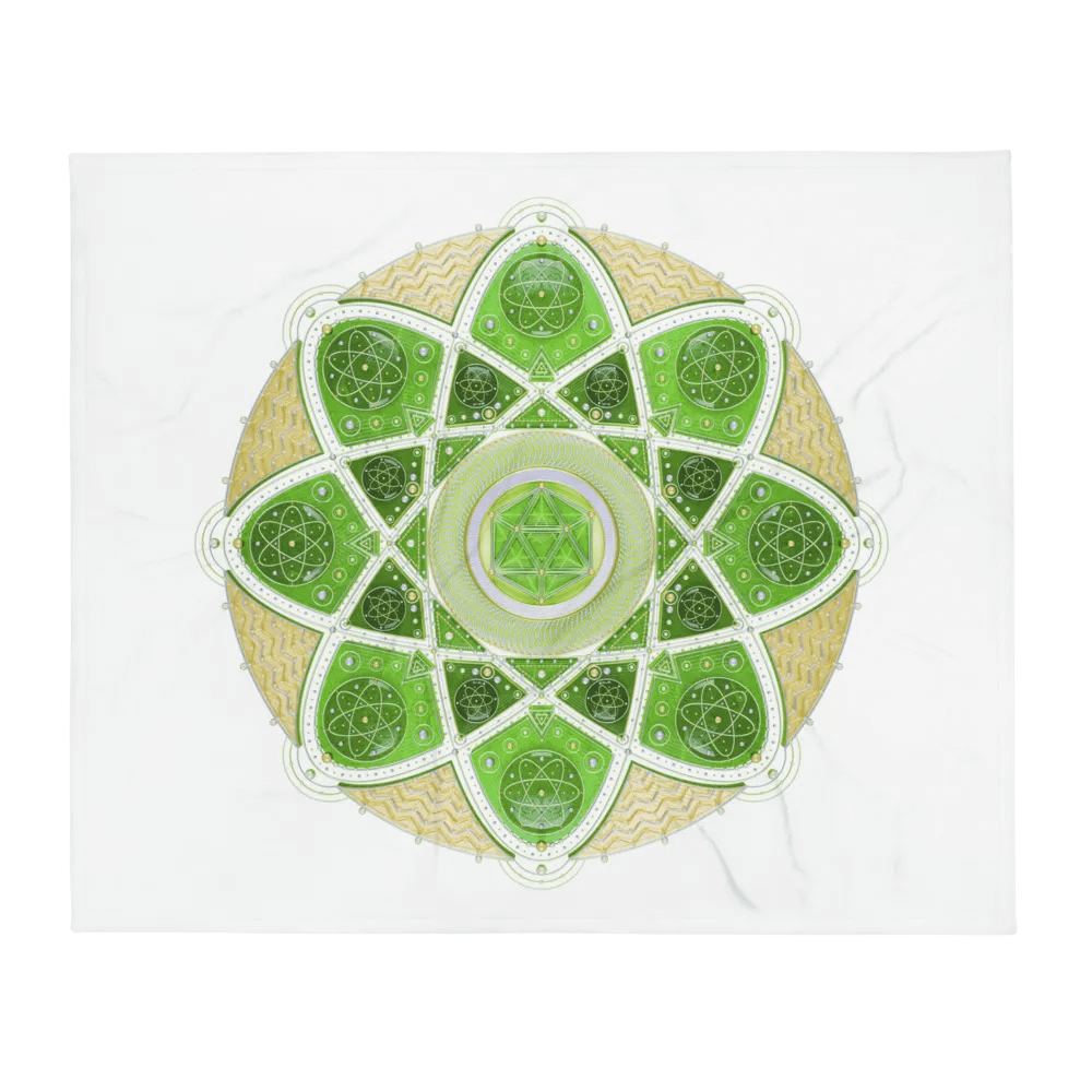 Mandala of Love Throw Blanket product image (3)