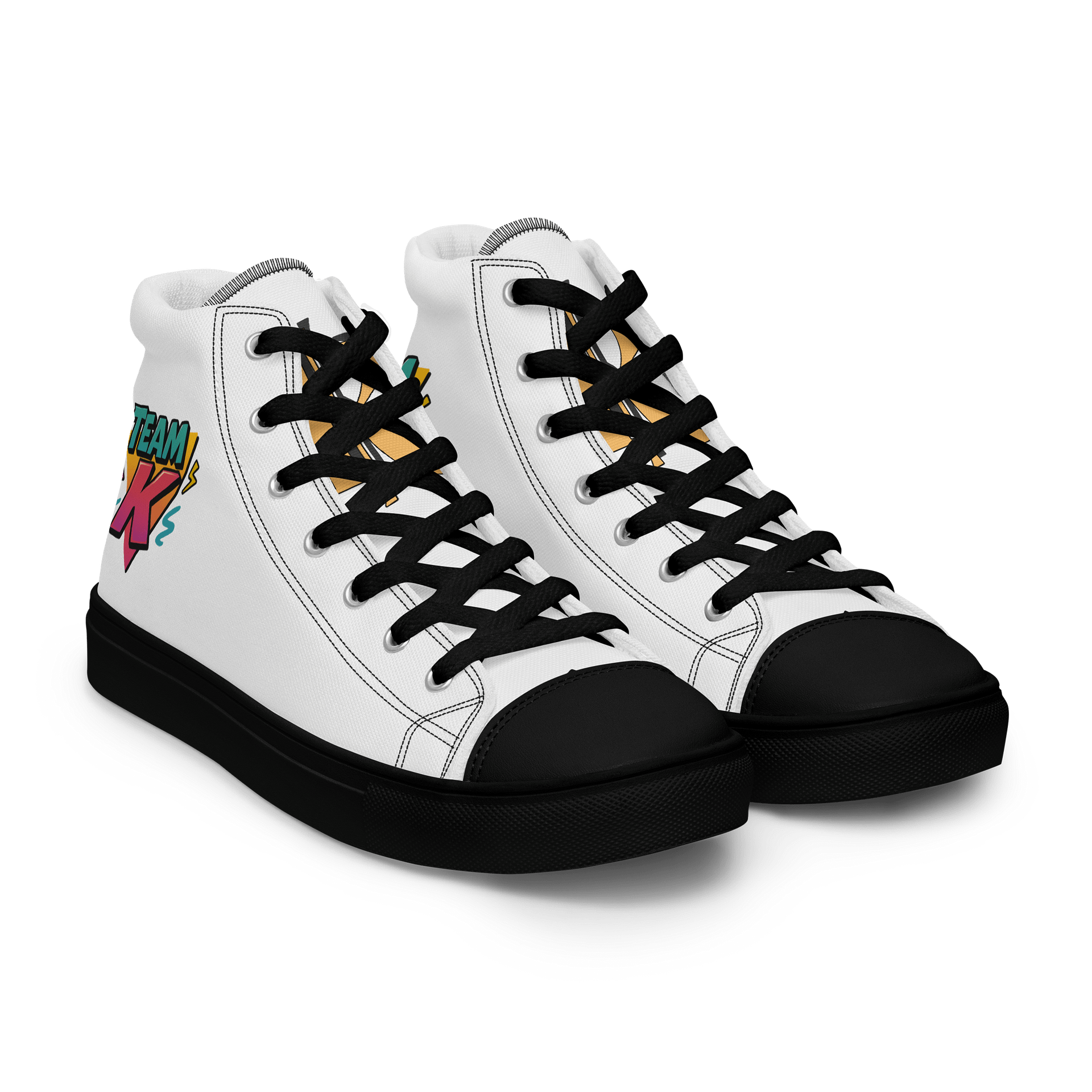 Team K 1990's Women's High Top Canvas Shoes product image (11)