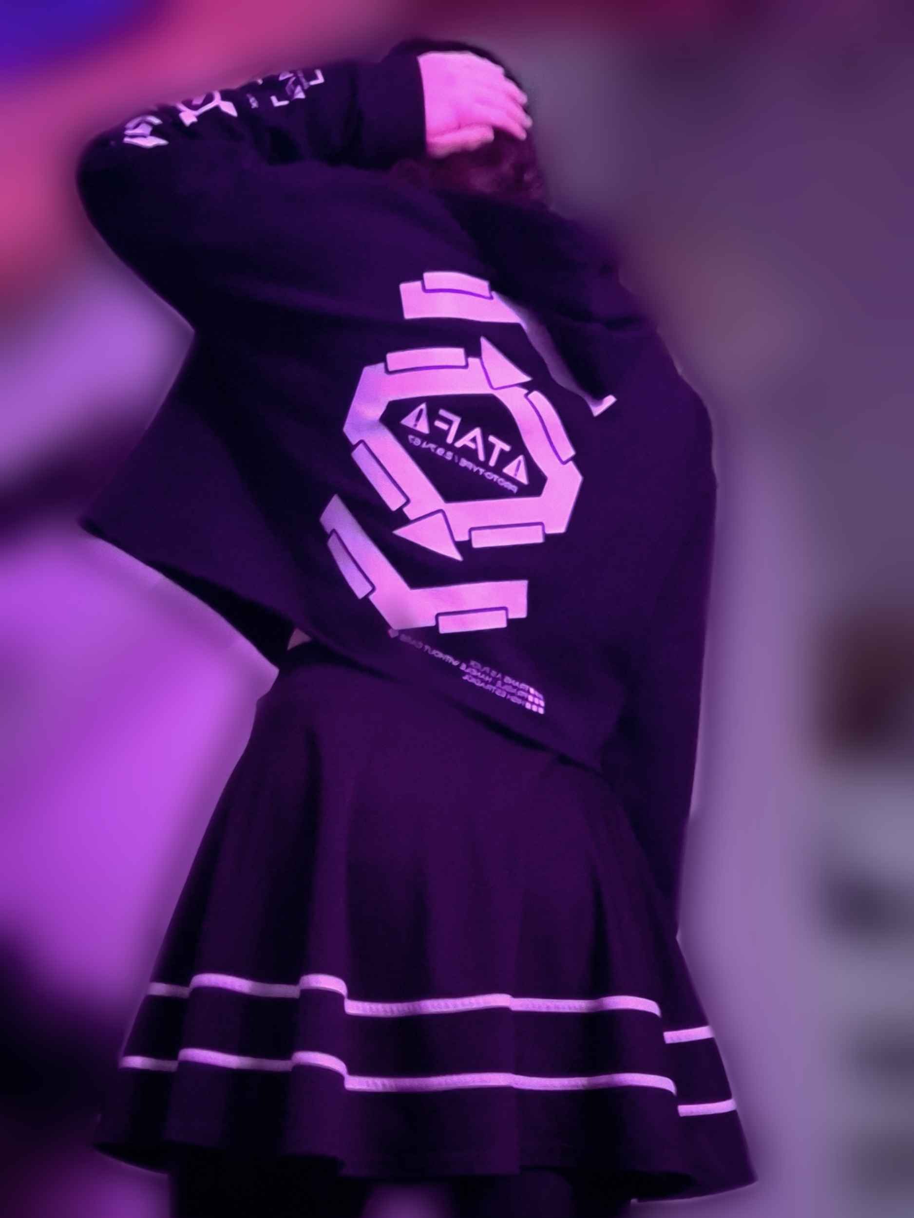 TAF PROTO-TYPE / 2.9.74.67 / CROPPED HOODIE product image (4)