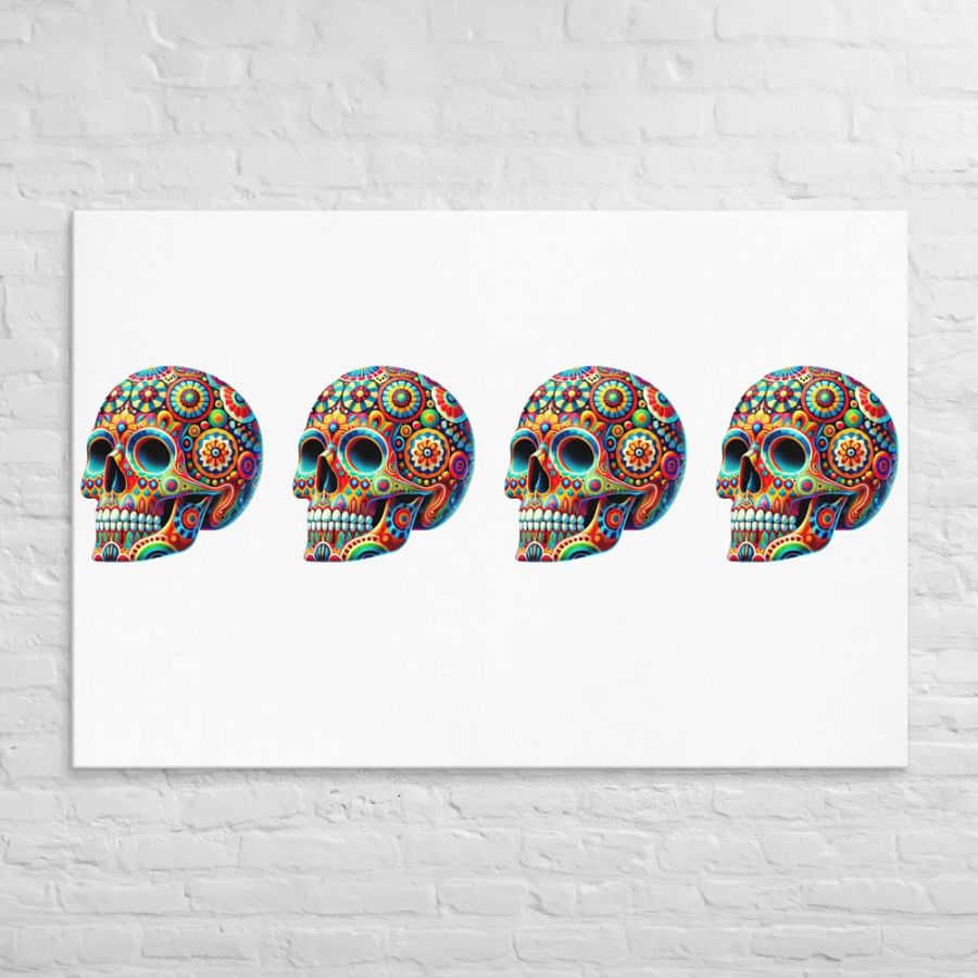 680 - SKULL WALL ART, Wall Art for Wall - Canvas product image (1)