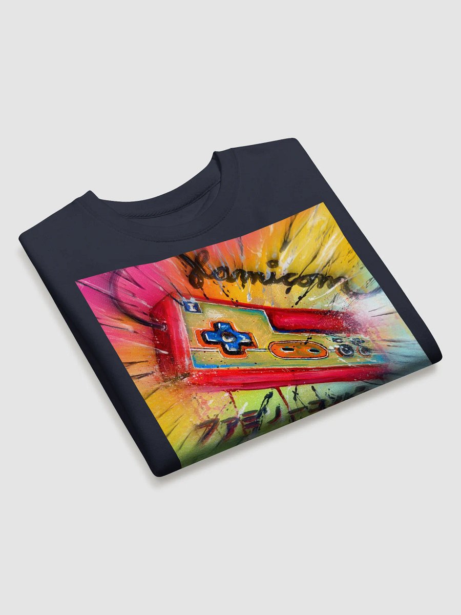 Famicom Controller Splatter Sweatshirt product image (25)