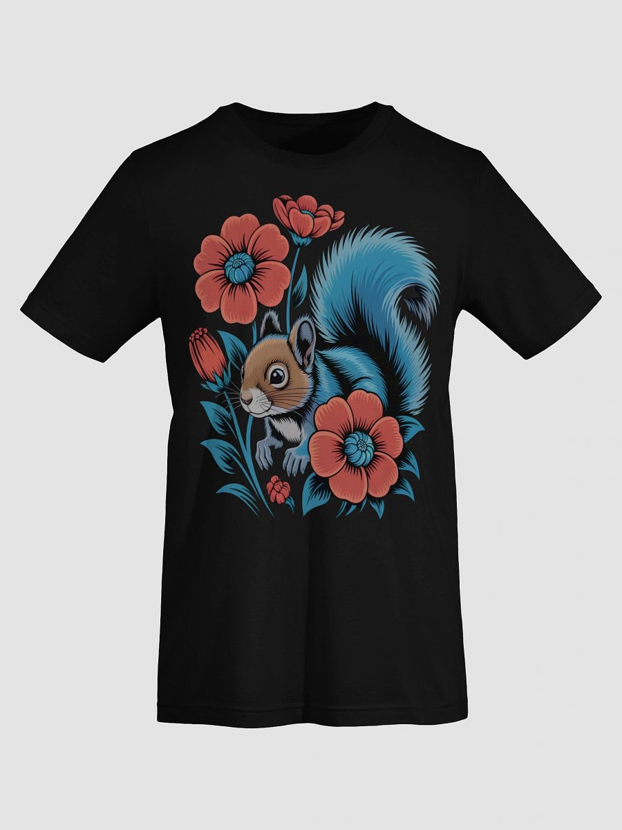 Whimsical Squirrel & Floral Fantasy T-Shirt product image (37)