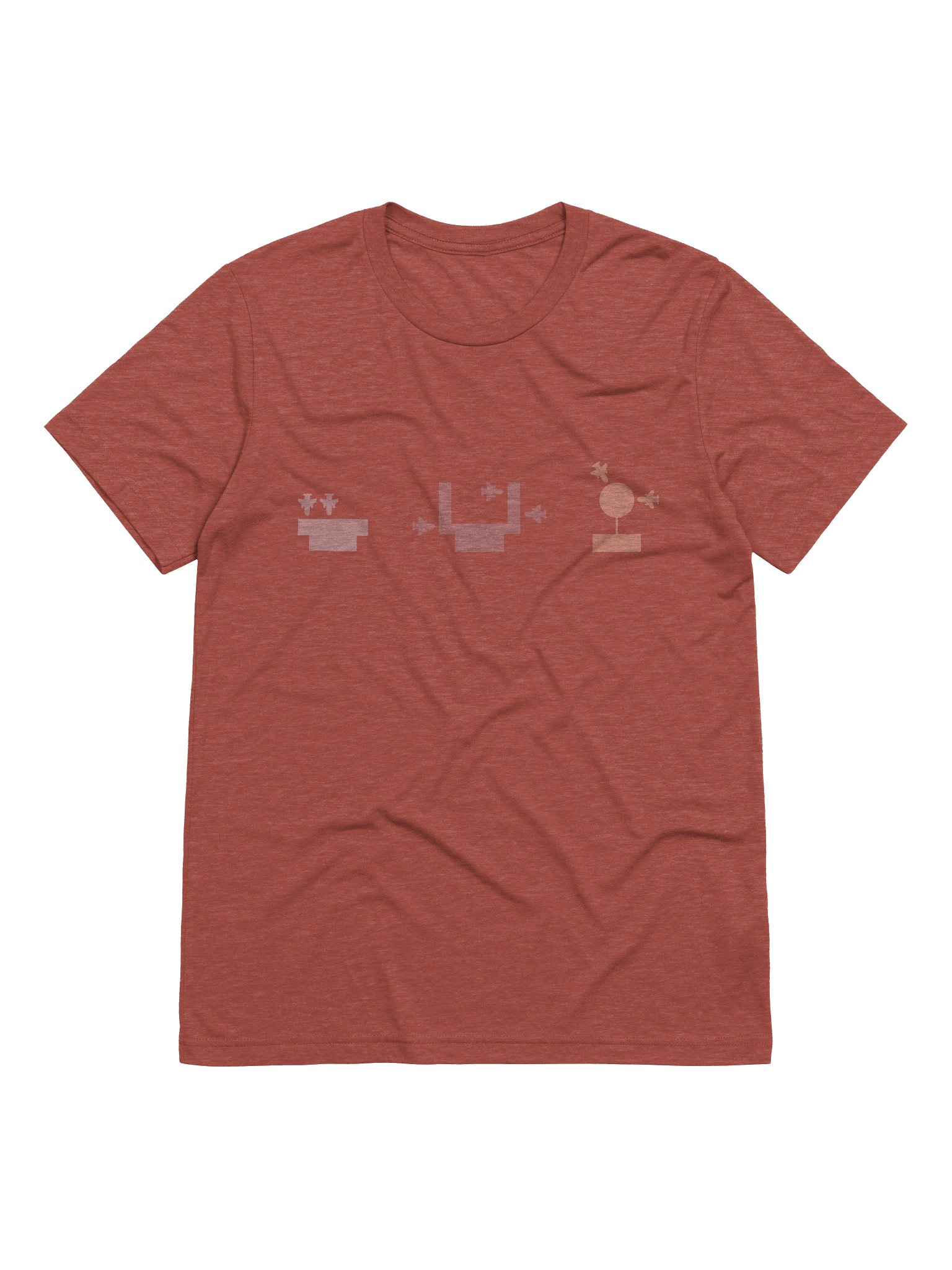 Terminal Layouts T-Shirt - Blue (Lightweight Fabric Blend) product image (1)