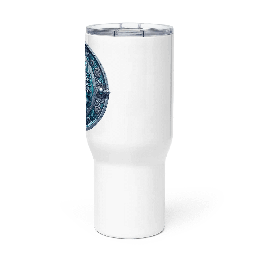 Mystic Wolf Shield Travel Mug product image (2)