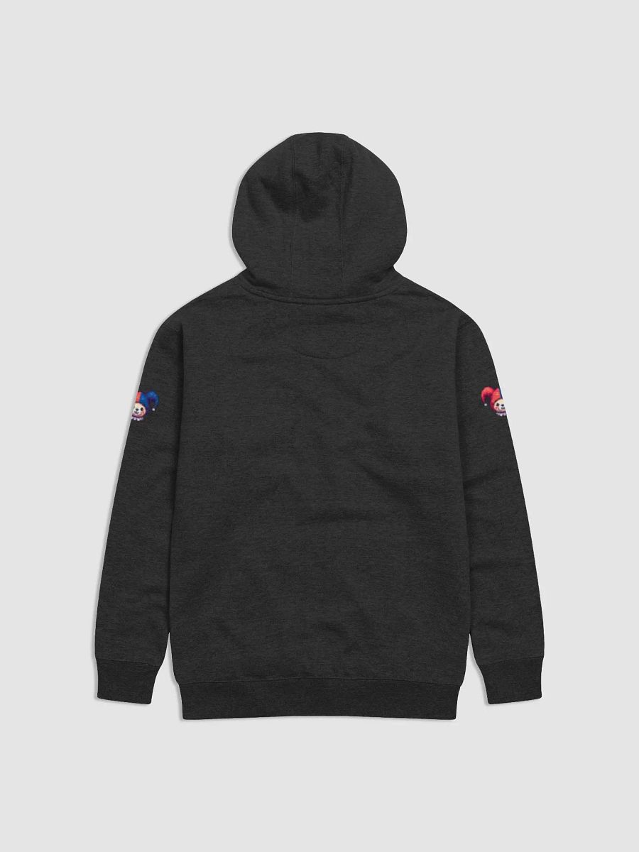 Printed Pixel Art Teddy Bear Jester Hoodie product image (2)