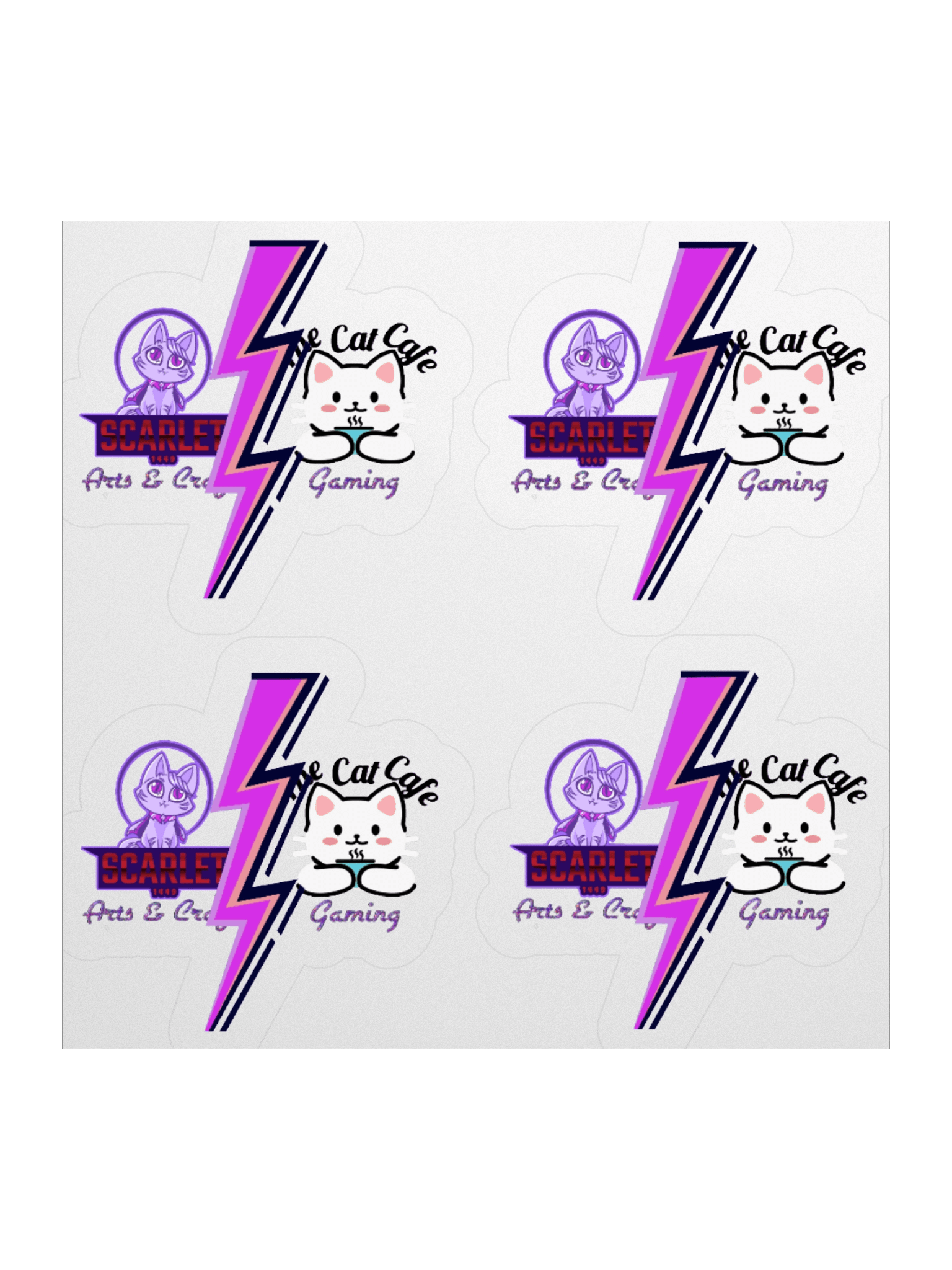 Fusion Logo - Kiss Cut Stickers product image (2)