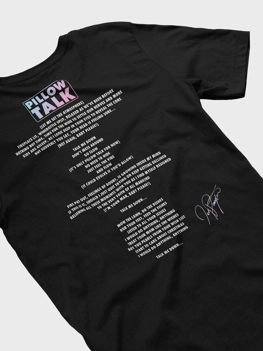 "Pillow Talk" Lyric T-Shirt product image (4)