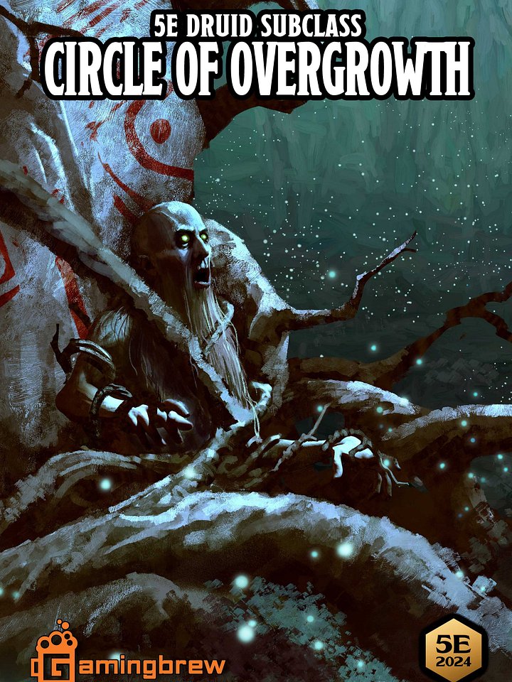 Circle of Overgrowth | 5E 24 Druid Subclass product image (1)
