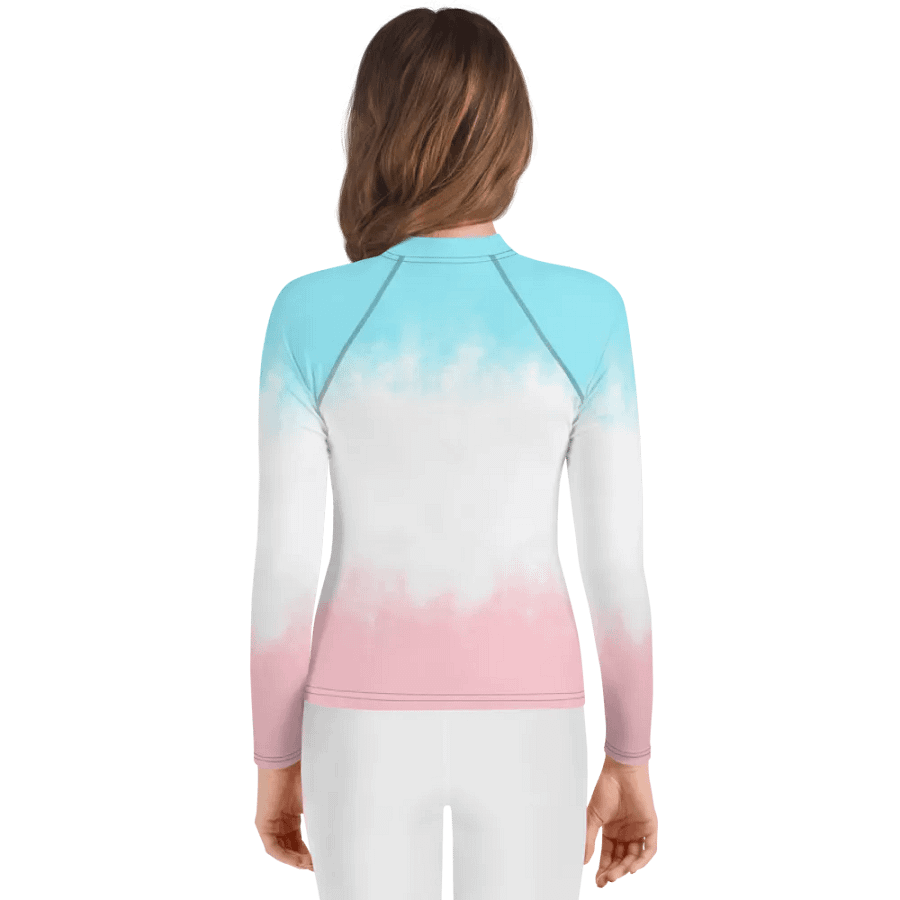 Enchanted Antler Unicorn Youth Rash Guard product image (3)