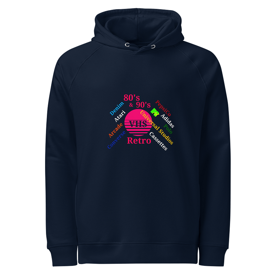Retro VHS Circle Unisex Hoodie product image (1)