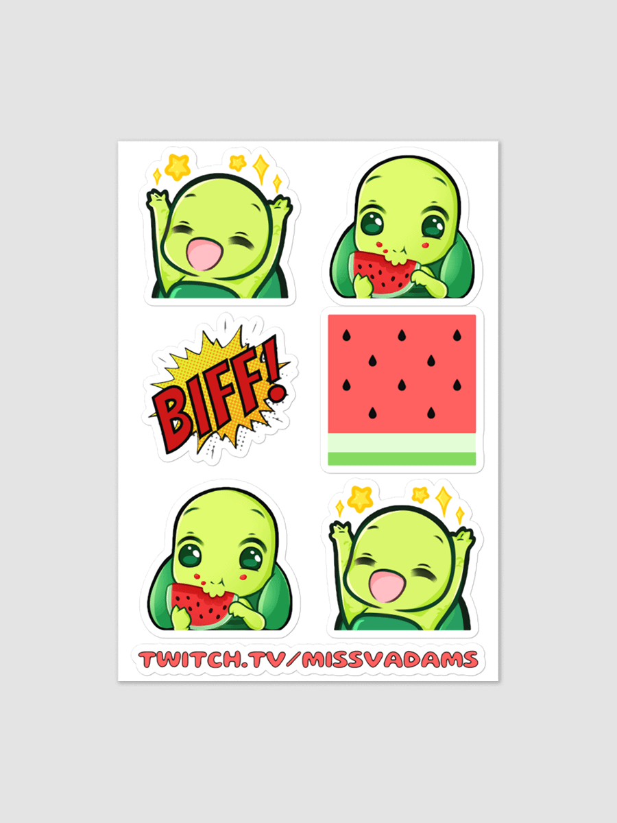 [MissVadams] Kiss Cut Sticker Sheet product image (2)