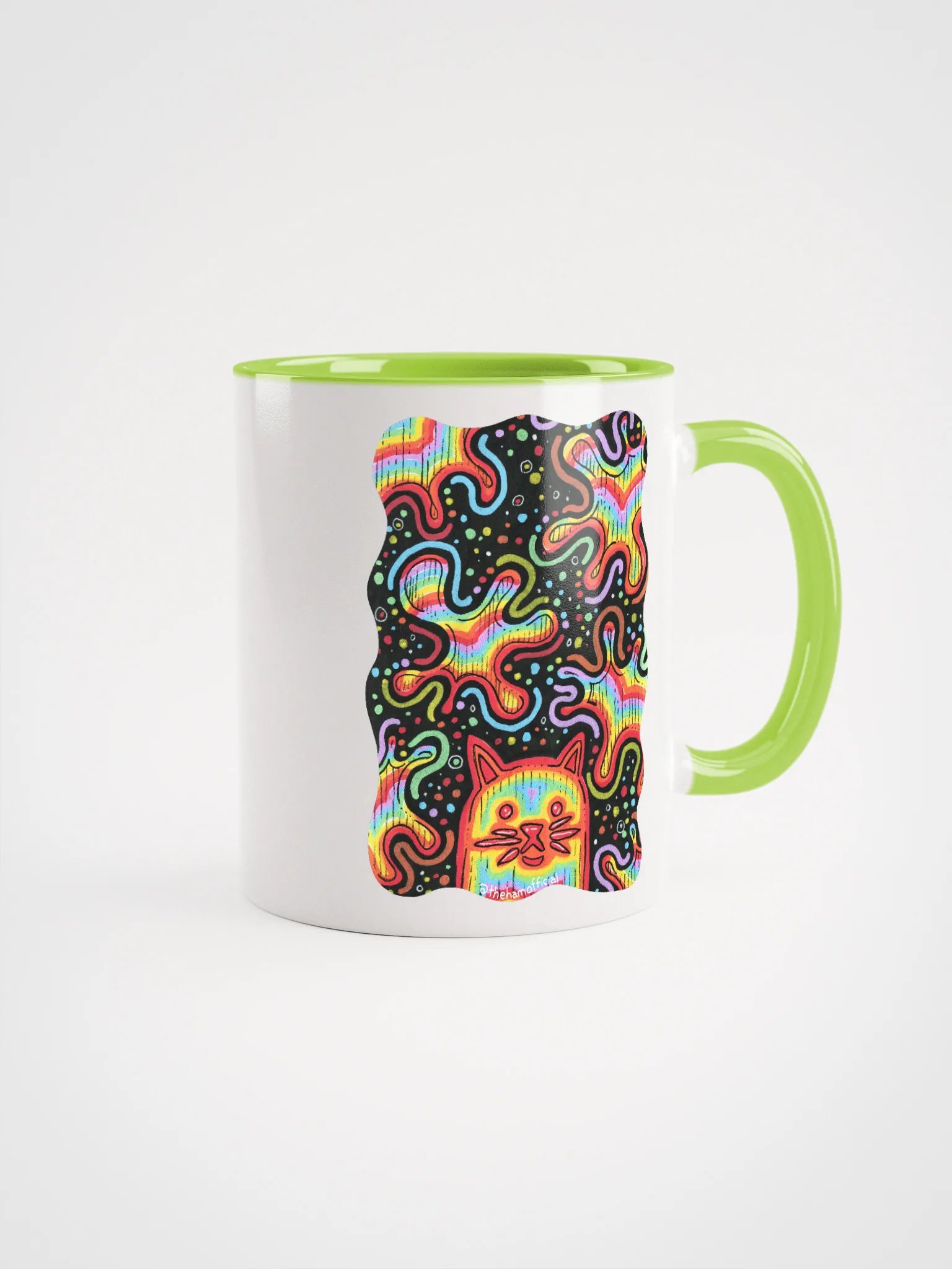 When the Catnip Hits Colorful Mug product image (27)