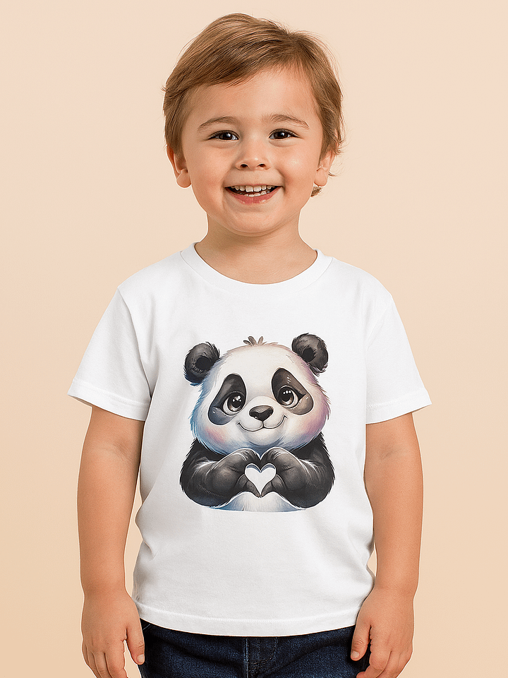 Heartfelt Panda Youth T-Shirt product image (1)