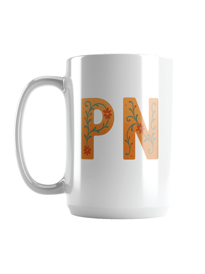 Floral Letter PnN Mug product image (1)