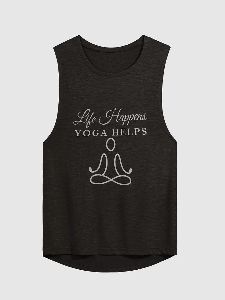 Life Happens Yoga Helps muscle Tank product image (4)