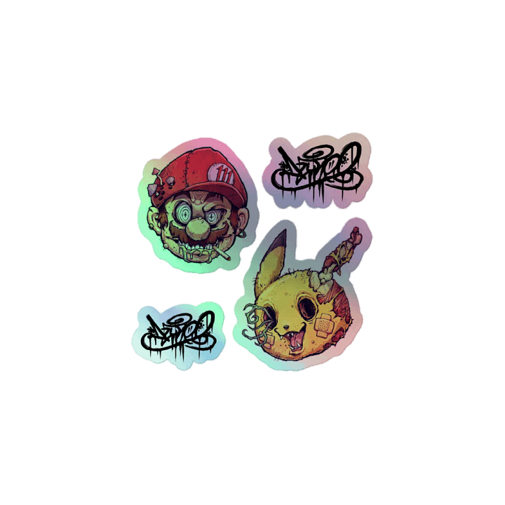 NintendHo holo-sticker pack product image (1)