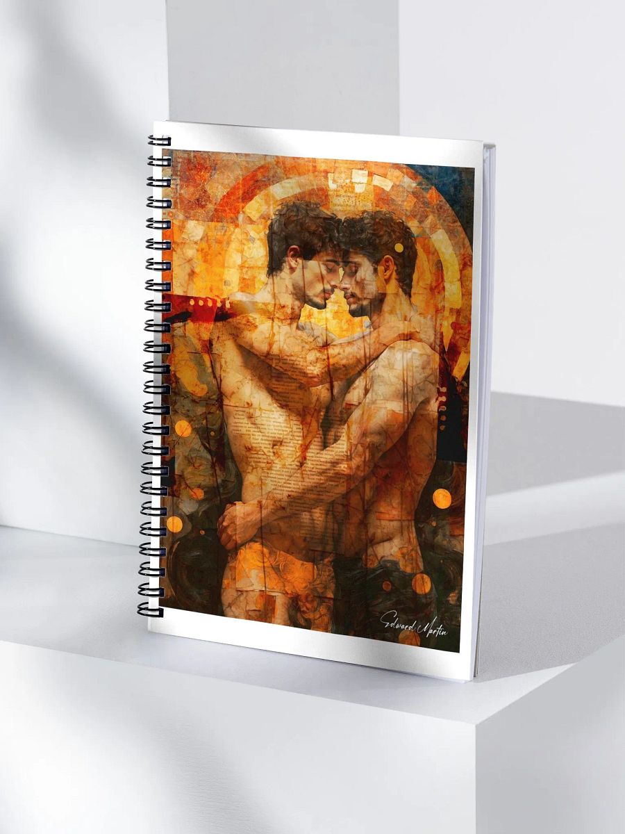 Ethereal Embrace Spiral Notebook product image (4)