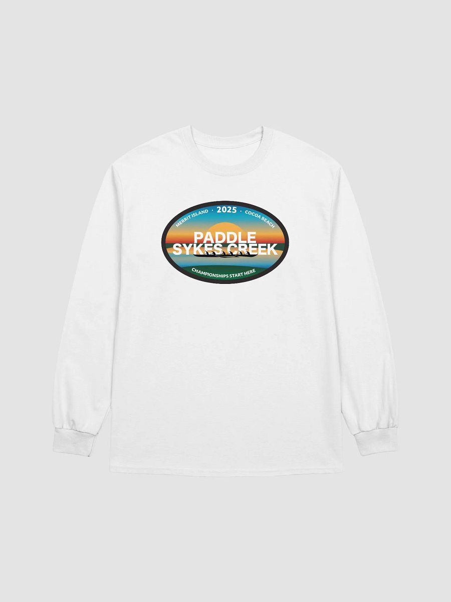 Outrigger - 2025 Paddle Sykes Creek - Long Sleeve Tee (White) product image (1)