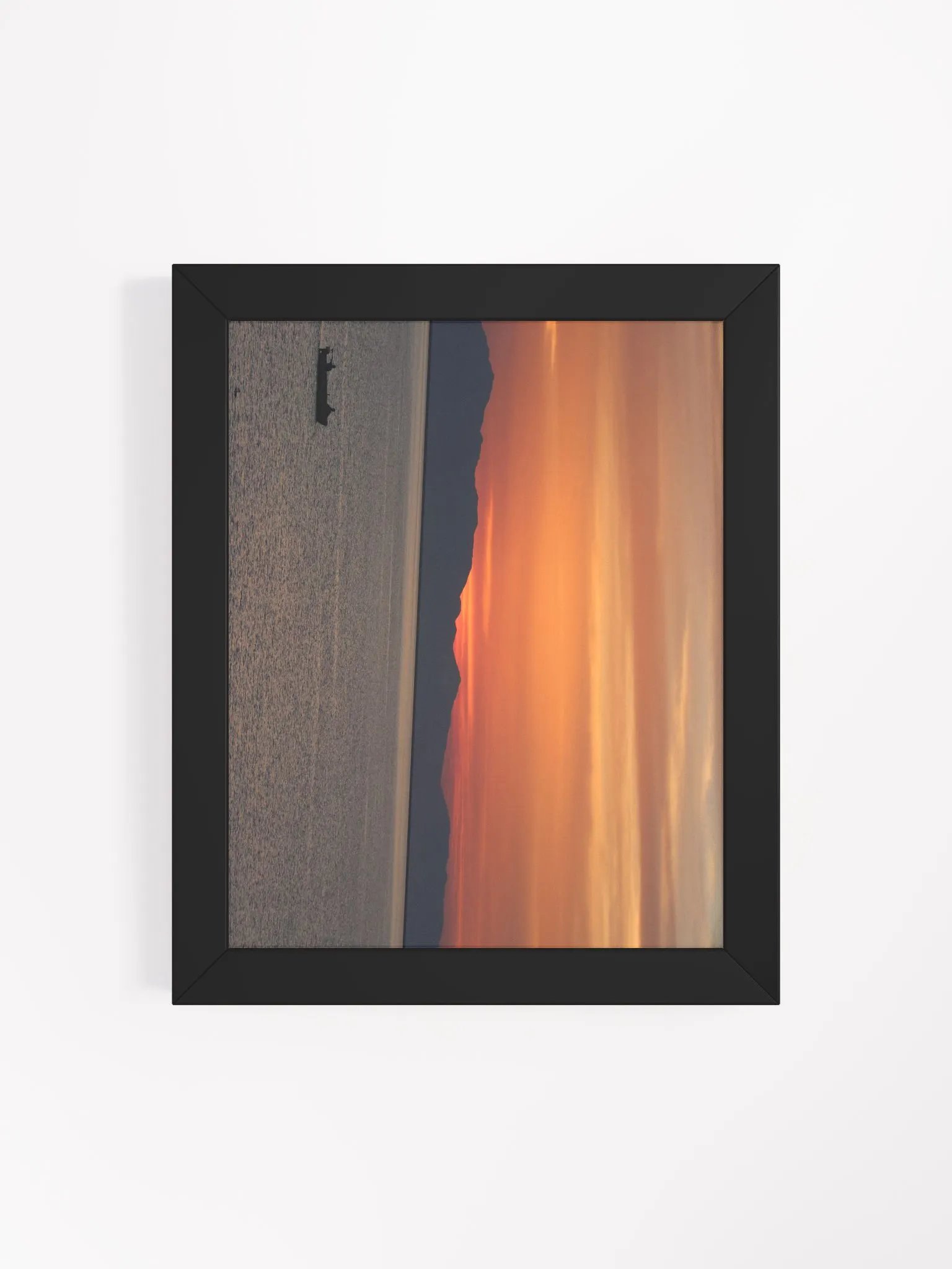 Framed High-Quality Matte Poster - Willard Bay product image (45)