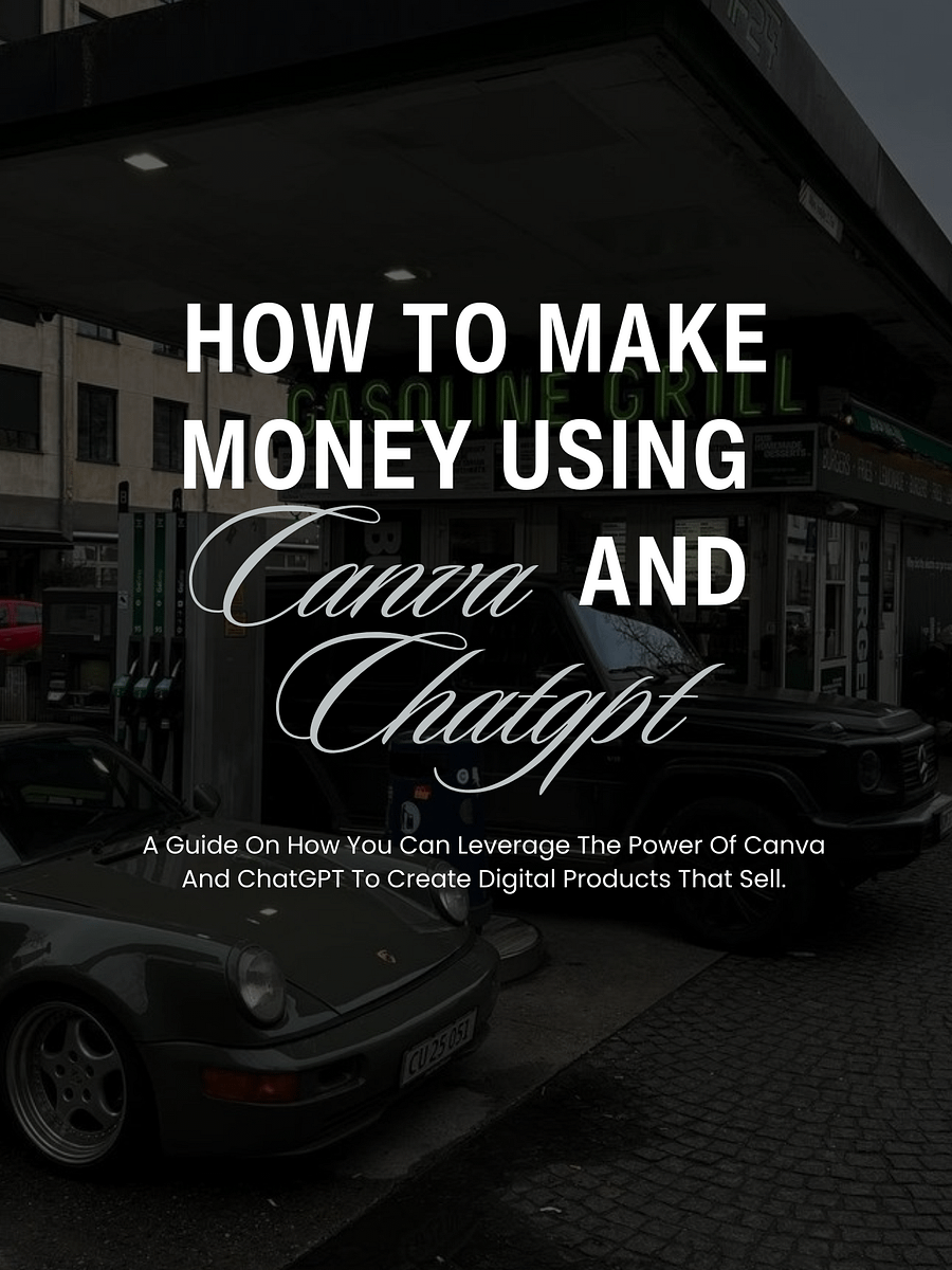 How To Make Money Using Canva And ChatGPT product image (1)