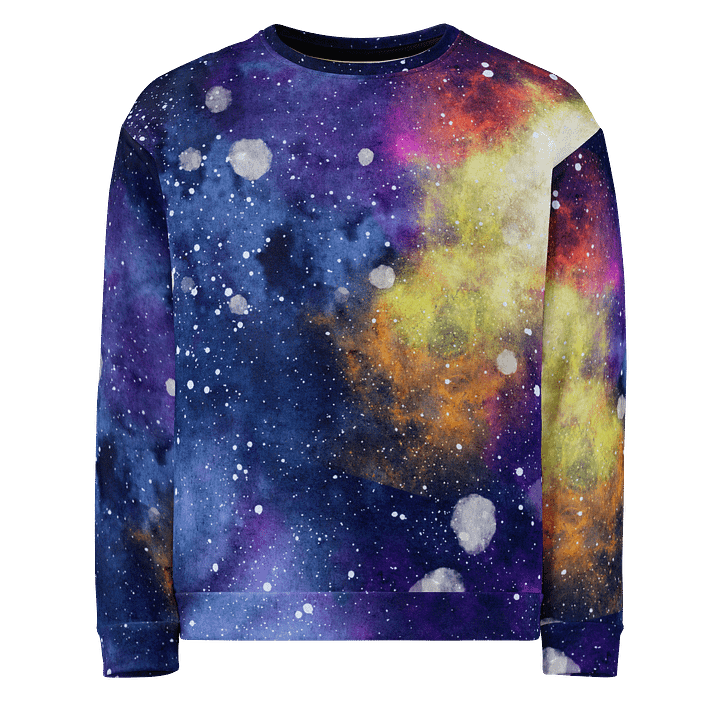 Watercolor Galaxy Sweatshirt product image (1)