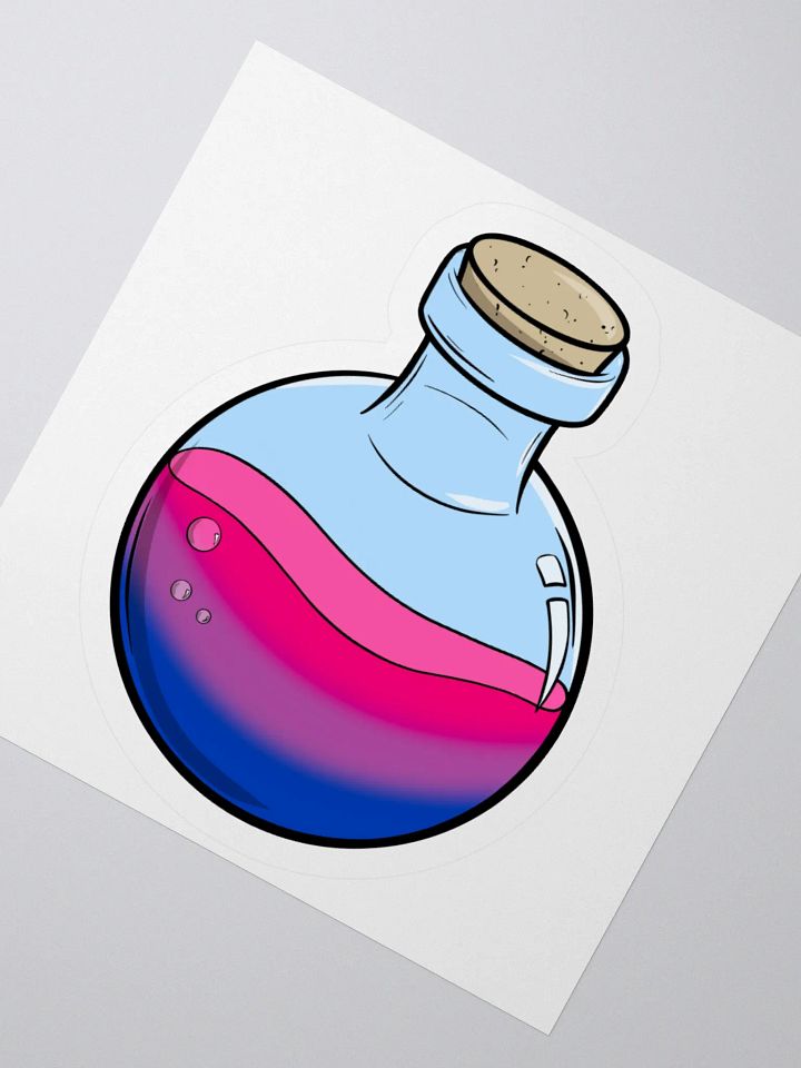 Bisexual Pride Potion | 3" Sticker product image (2)