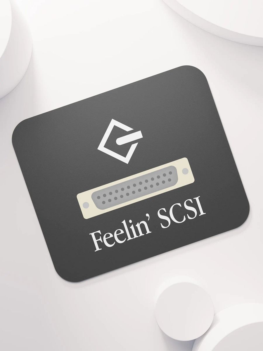 Feelin' SCSI Mouse Pad (Black) product image (7)