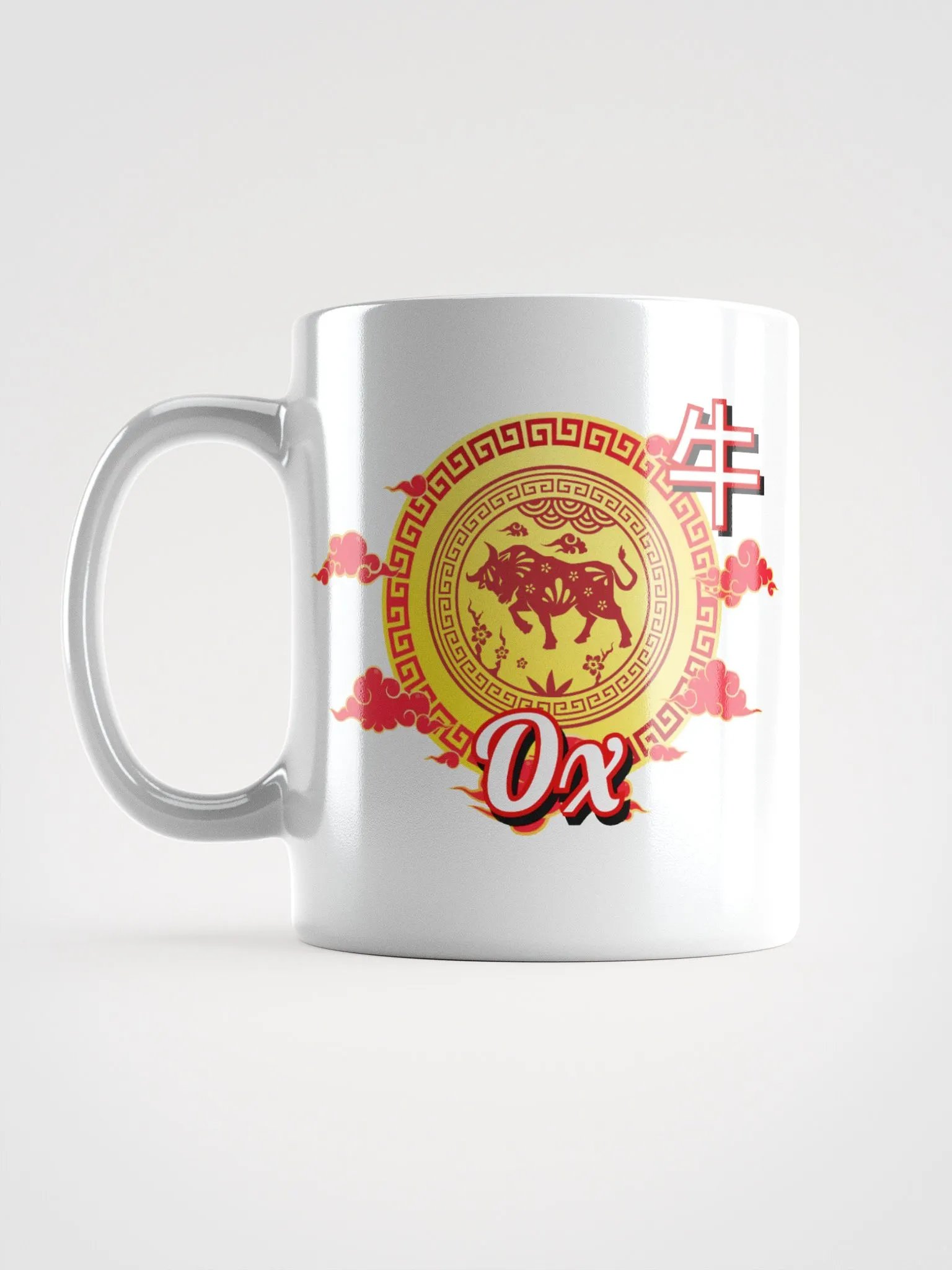 Ox Chinese Zodiac - White Mug product image (2)