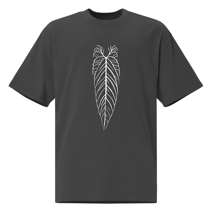 ANTHURIUM WAROCQUEANUM SKELETON - Oversized Faded T-Shirt product image (1)