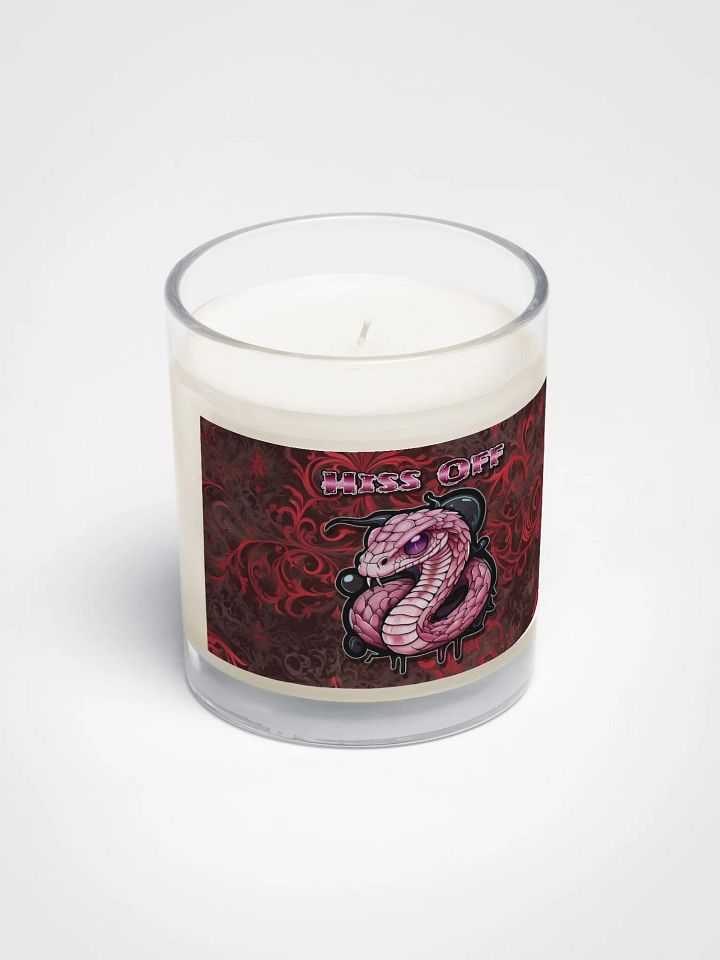 Hiss Off Soy Candle - With Words product image (2)