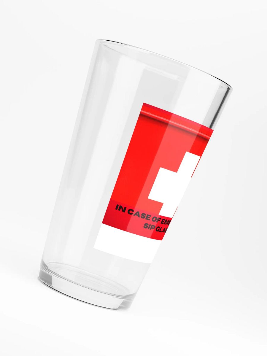 Emergency Sip Glass - Shaker Pint product image (6)