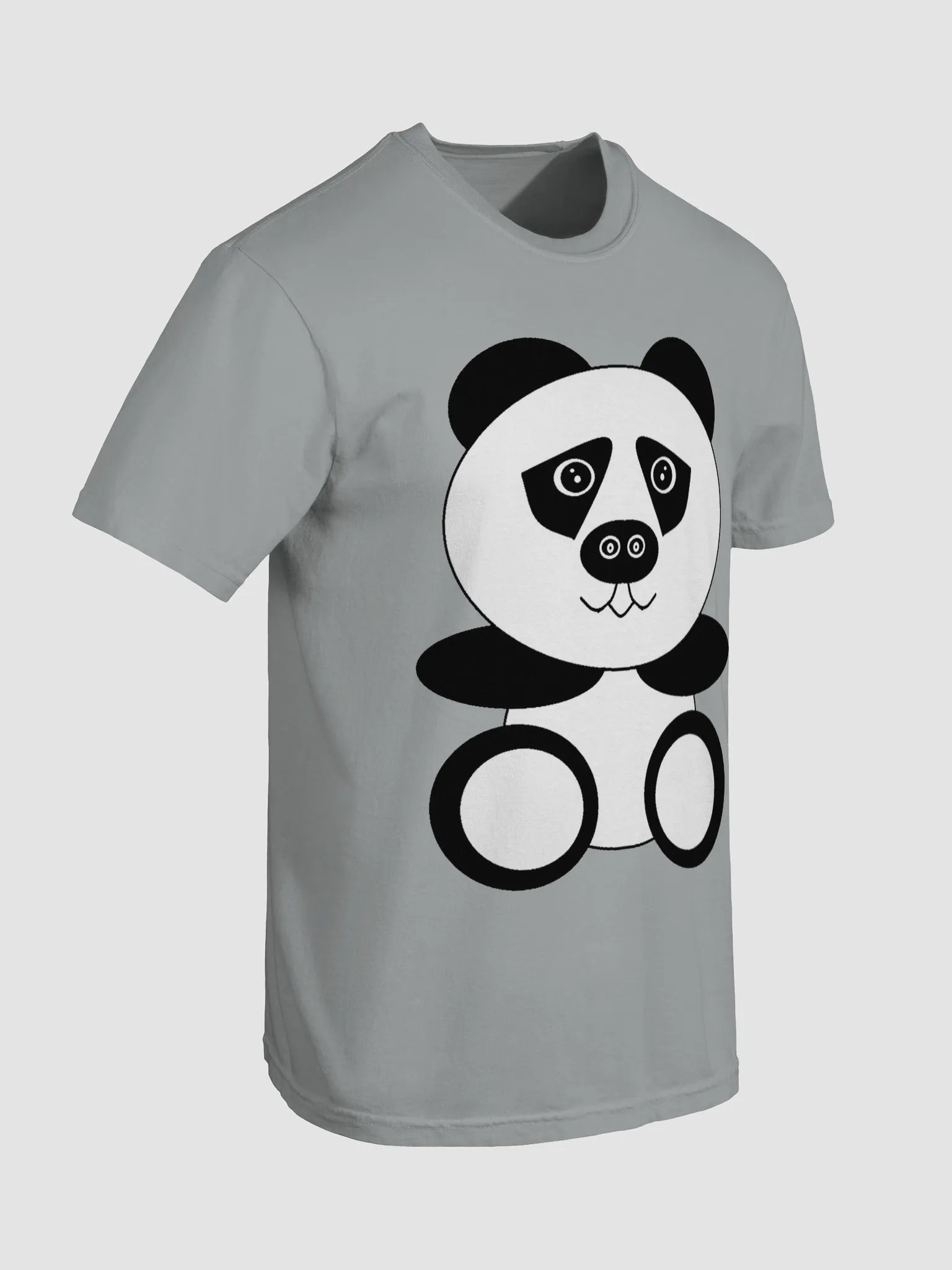 Panda Bliss Monochrome T-Shirt product image (88)